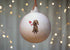 Cocker (Working) Liver Ceramic Round Bauble